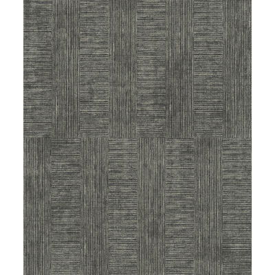 Advantage Eldorado Black Geometric Wallpaper