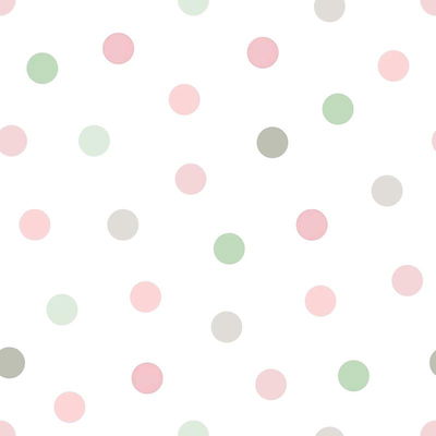 Chesapeake Jubilee Pink Dots Wallpaper