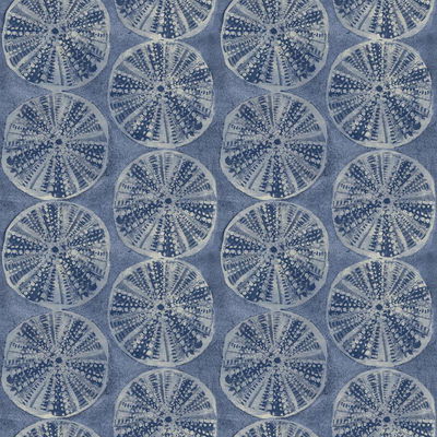 Chesapeake Sea Biscuit Blue Sand Dollar Wallpaper
