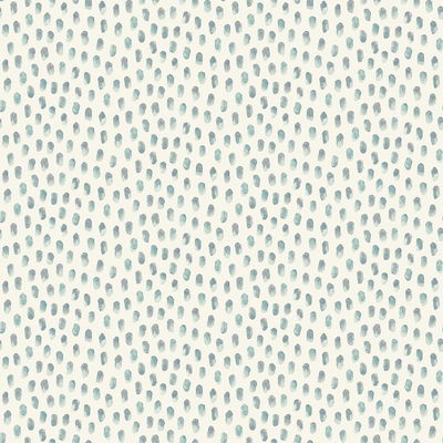 Chesapeake Sand Drips Aqua Painted Dots Wallpaper
