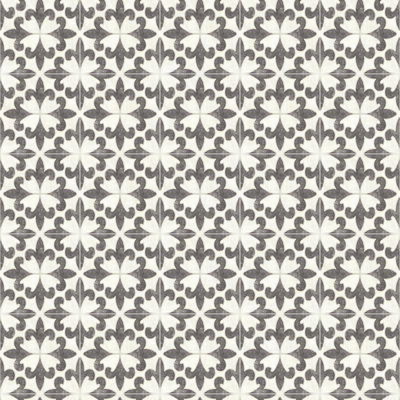 Chesapeake Remy Black Fleur Tile Wallpaper