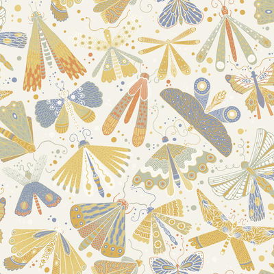 A-Street Prints Flyga Gold Bonanza Wallpaper