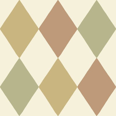 A-Street Prints Kalas Mustard Diamond Wallpaper