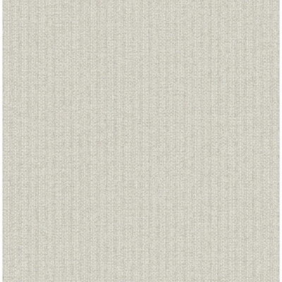 A-Street Prints Lawndale Taupe Textured Pinstripe Wallpaper
