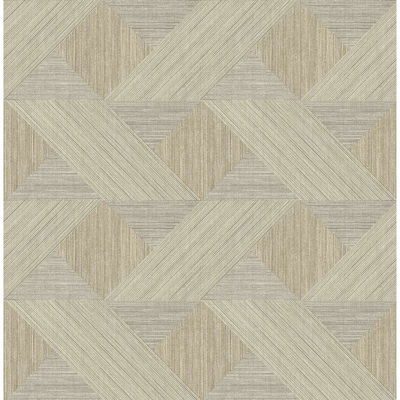 A-Street Prints Presley Coffee Tessellation Wallpaper