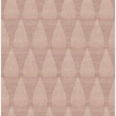 A-Street Prints Mirko Rust Ogee Wallpaper