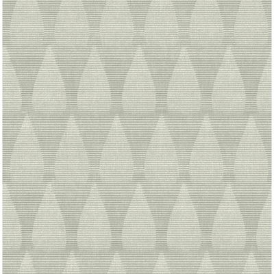 A-Street Prints Mirko Sage Ogee Wallpaper