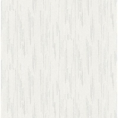 A-Street Prints Baris Silver Stipple Stripe Wallpaper