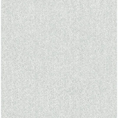 A-Street Prints Ashbee Light Grey Faux Fabric Wallpaper