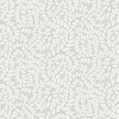 A-Street Prints Lindlöv Grey Leafy Vines Wallpaper