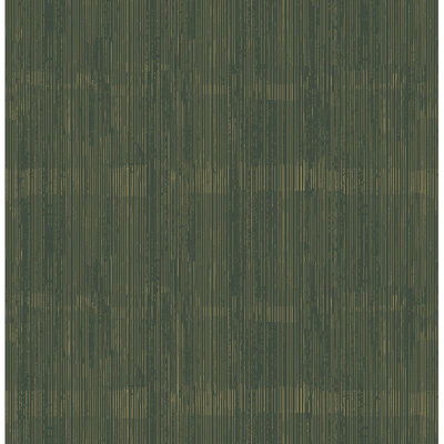 A-Street Prints Somerset Evergreen Abstract Stripe Wallpaper