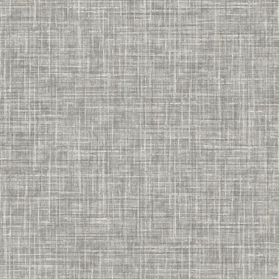 Advantage Emerson Grey Linen Wallpaper