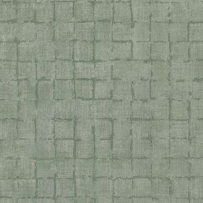 Advantage Blocks Sage Checkered Wallpaper