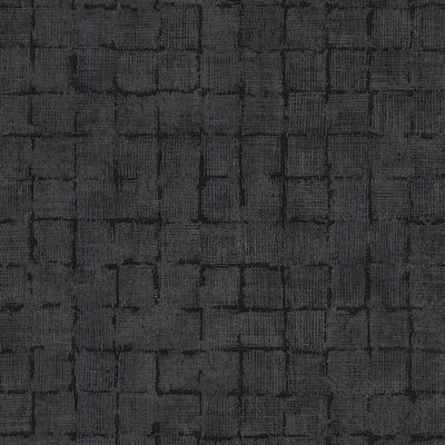 Advantage Blocks Charcoal Checkered Wallpaper