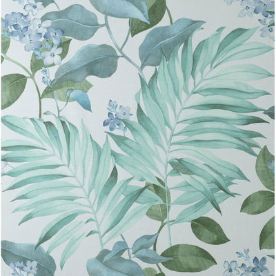 Advantage Eden Grey Tropical Wallpaper