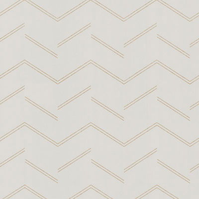 Warner Aviator Gold Abstract Chevron Wallpaper