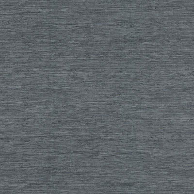 Warner Mae Dark Blue Faux Grasscloth Wallpaper