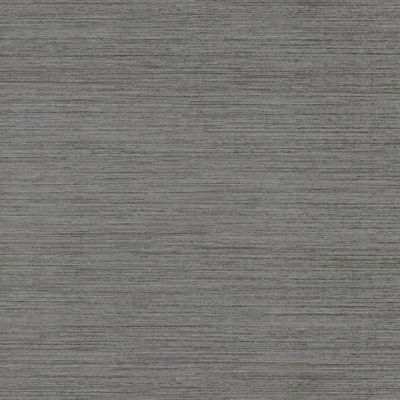 Warner Nira Charcoal Fabric Weave Wallpaper