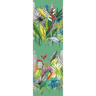 ohpopsi Sierra Green Urban Tropic Wallpaper