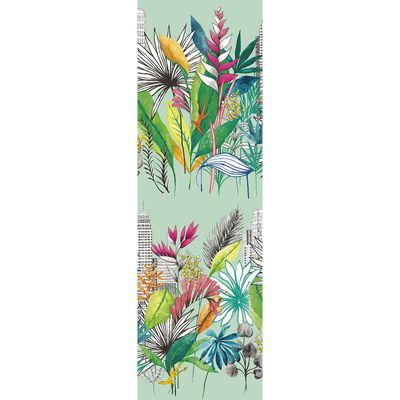 ohpopsi Sierra Mint Urban Tropic Wallpaper
