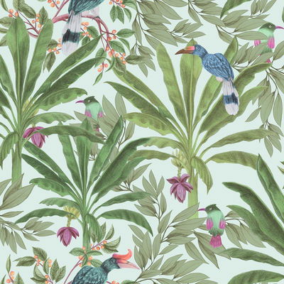 ESTA Home Carola Green Jungle Tropics Wallpaper