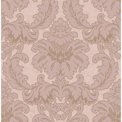 Windsor Pink Damask Wallpaper