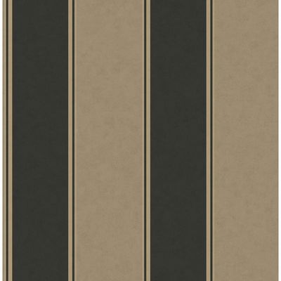 Rydia Black Stripe Wallpaper