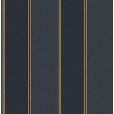 Rydia Blue Stripe Wallpaper