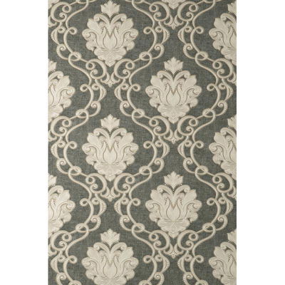 Fine Decor Florentine Charcoal Damask Wallpaper