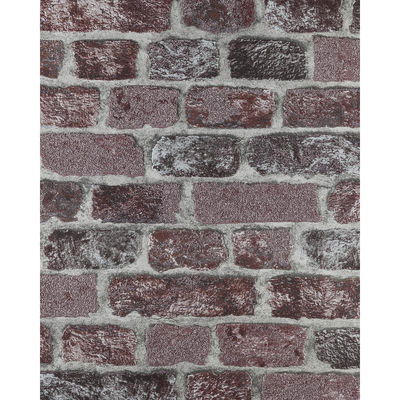 Anaglypta Baker Street Red Brick Wallpaper