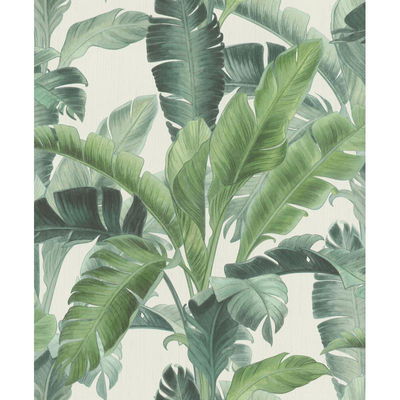 Rasch Orissa Green Palm Frond Wallpaper
