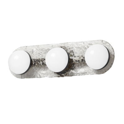 Velma 30W Vanity Matte Black with Clear Glass