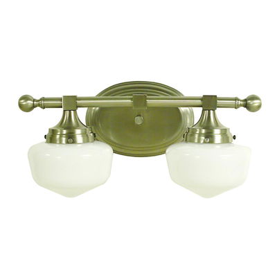 2-Light Antique Brass Taylor Sconce