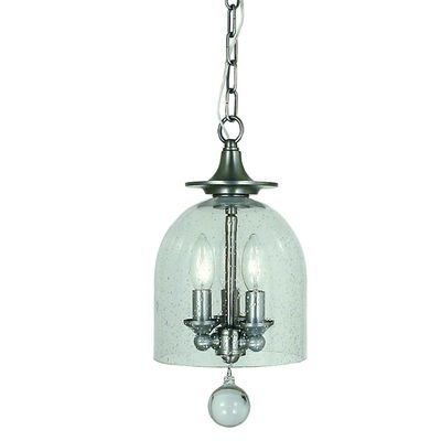 3-Light Brushed Nickel Hannover Pendant