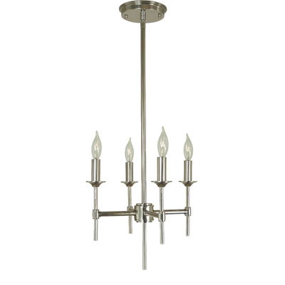 4-Light Antique Brass Chandler Chandelier