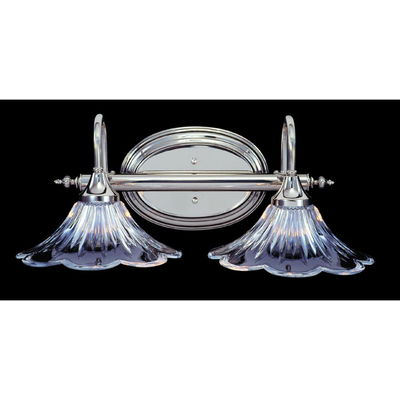 2-Light Mahogany Bronze Geneva Sconce