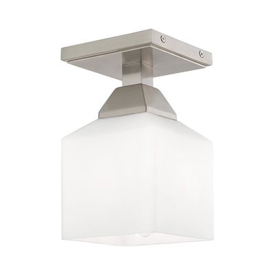 Aragon 1 Light Brushed Nickel Ceiling Mount