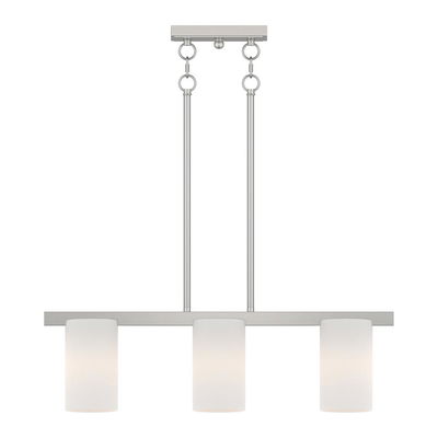 Astoria 3 Light Brushed Nickel Chandelier