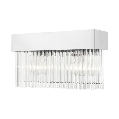 Norwich 2 Light Polished Chrome Bath Vanity 