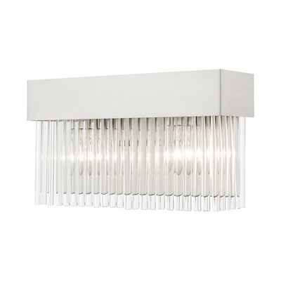 Norwich 2 Light Brushed Nickel Bath Vanity