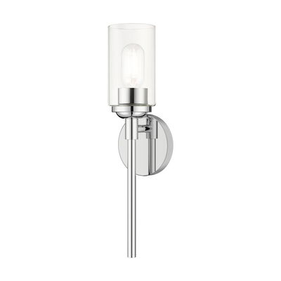Whittier 1 Light Polished Chrome ADA Sconce
