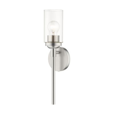 Whittier 1 Light Brushed Nickel ADA Sconce