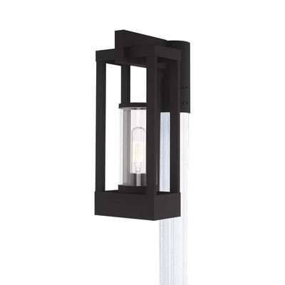Delancey 1 Light Black Outdoor Post Top Lantern