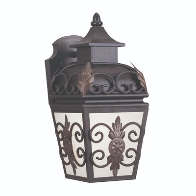 Berkshire 1 Light Bronze Outdoor Wall Lantern
