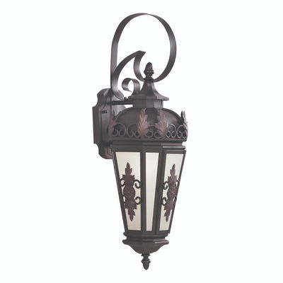 Berkshire 1 Light Bronze Outdoor Wall Lantern