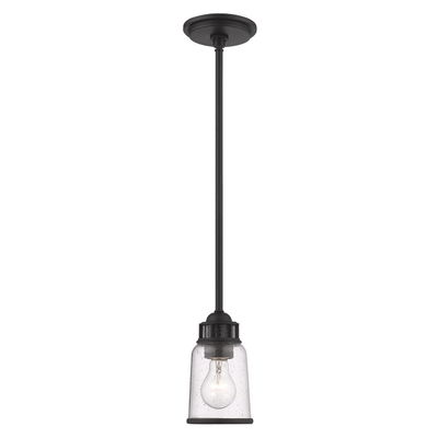 Lawrenceville 1 Light Bronze Single Pendant