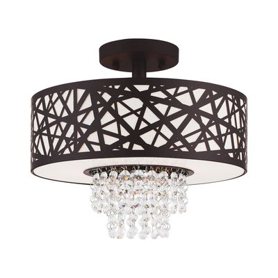 Allendale 2 Light Bronze Ceiling Mount