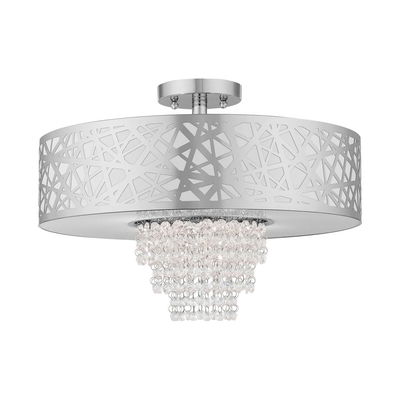 Allendale 4 Light Polished Chrome Ceiling Mount