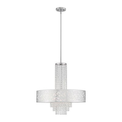 Allendale 5 Light Polished Chrome Pendant Chandelier