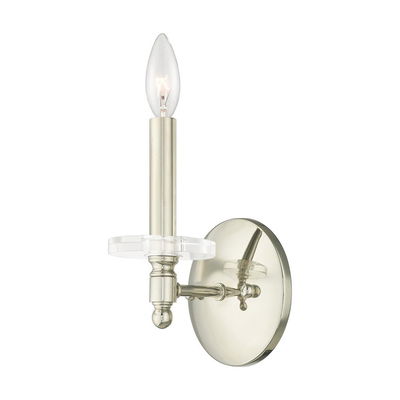 Bennington 1 Light Polished Nickel Wall Sconce